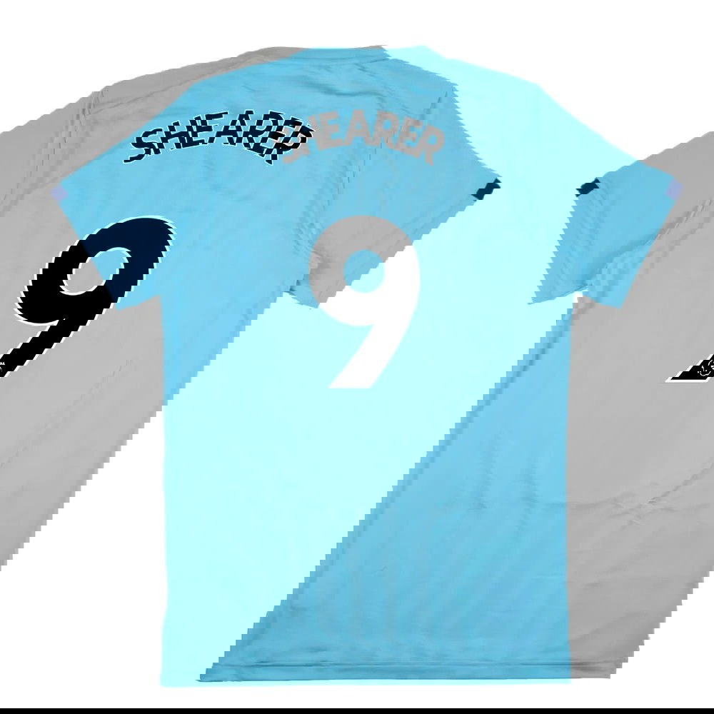 2022-2023 Newcastle Coaches Travel Tee (Sky Blue) (SHEARER 9)