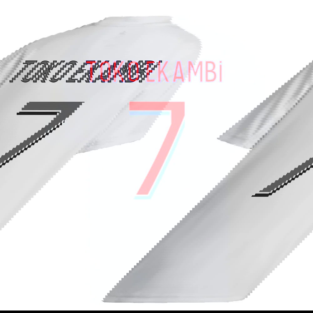 2022-2023 Olympique Lyon Home Shirt (Kids) (TOKO EKAMBI 7)