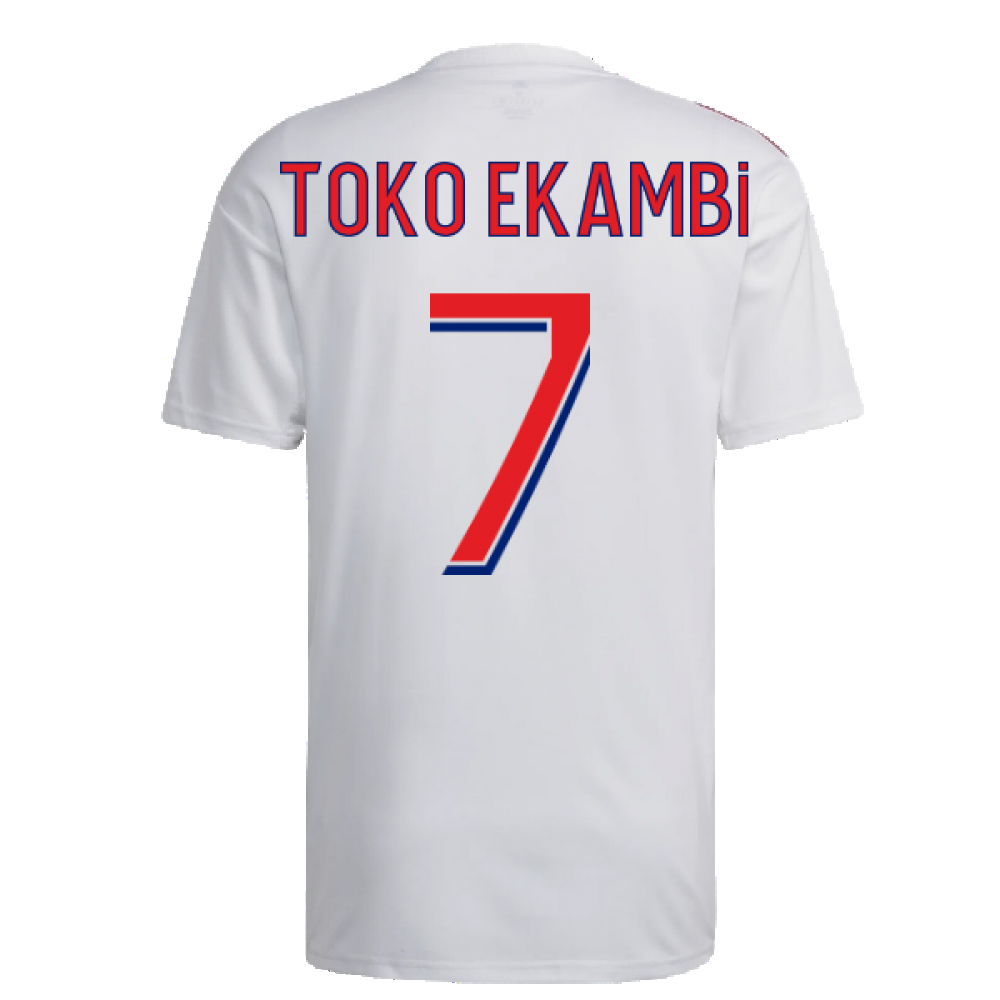 2022-2023 Olympique Lyon Home Shirt (TOKO EKAMBI 7)