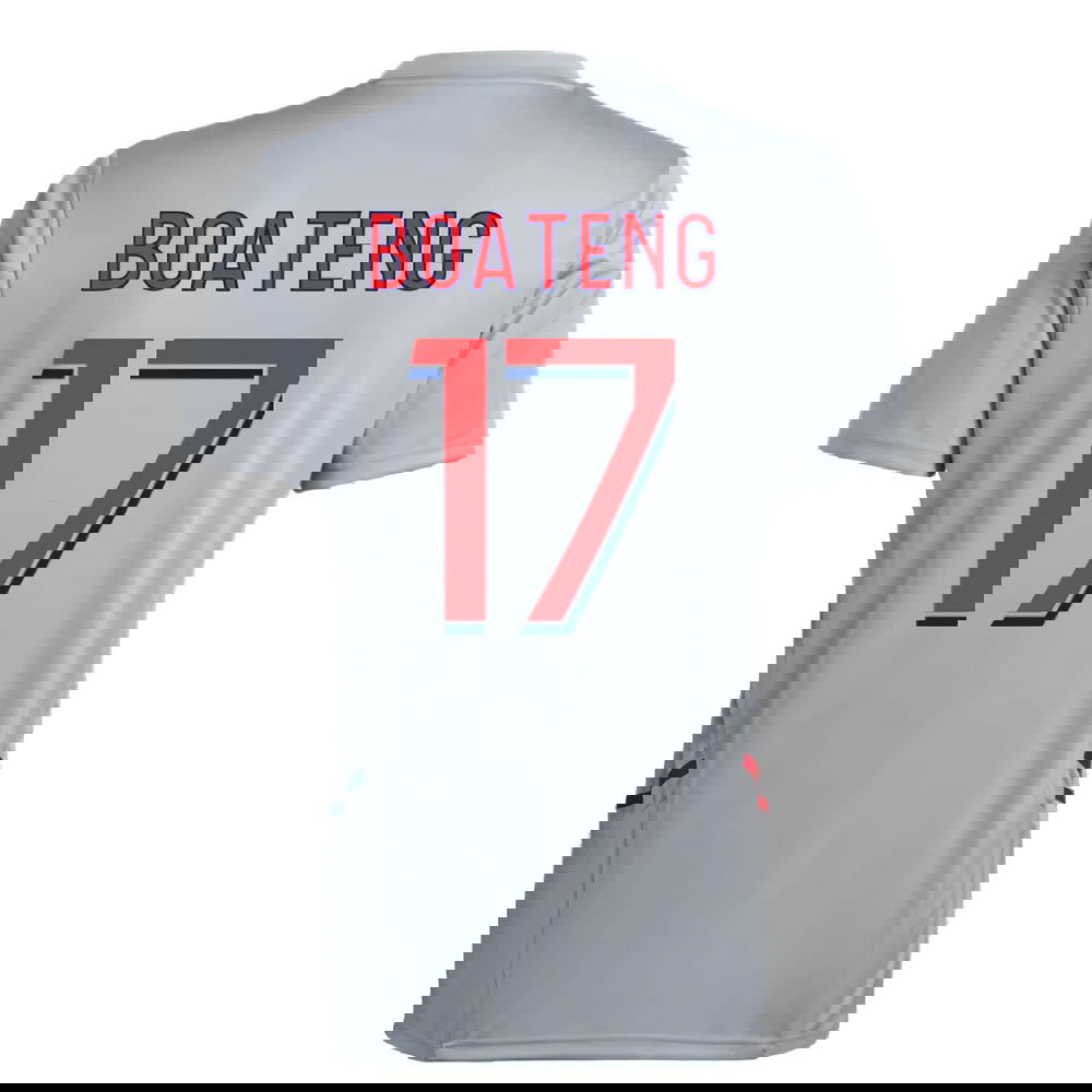 2022-2023 Olympique Lyon Training Jersey (Halo Silver) (BOATENG 17)
