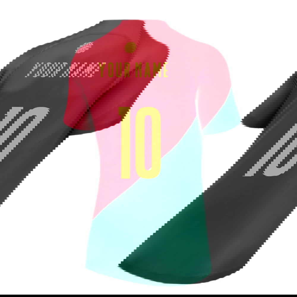 2022-2023 Portugal Home Shirt (Ladies) (Your Name)