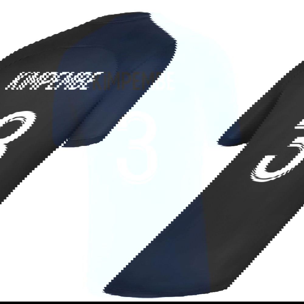 2022-2023 PSG Home Shirt (no sponsor) (KIMPEMBE 3)