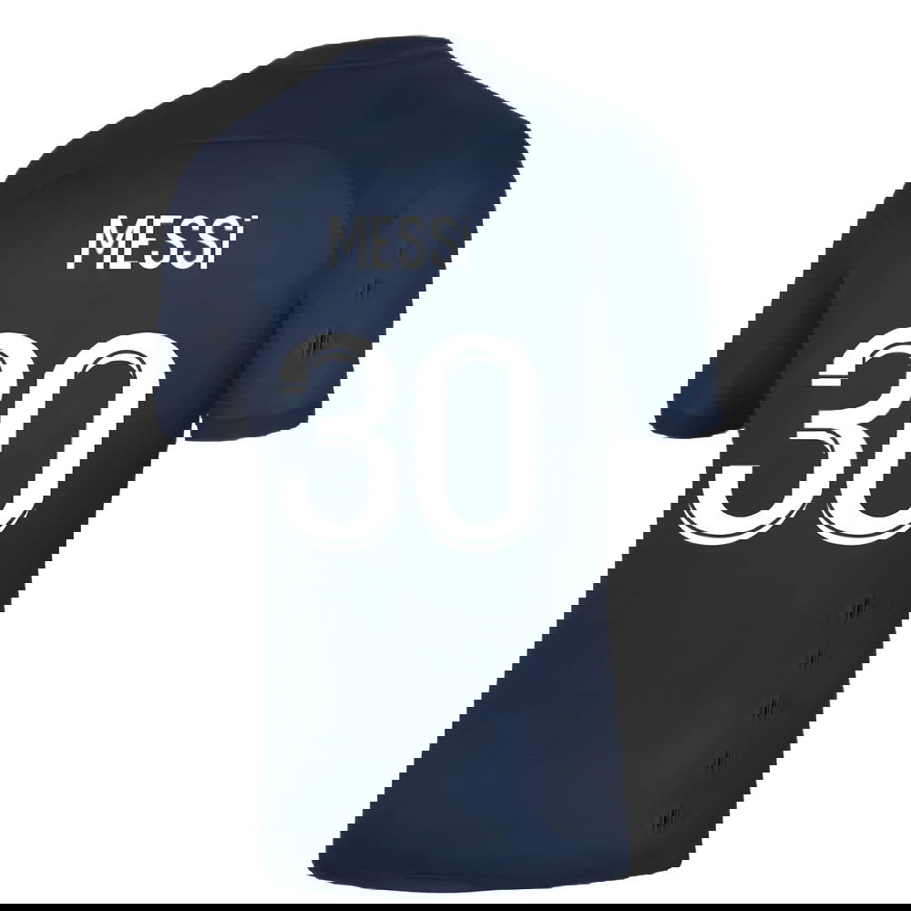 2022-2023 PSG Home Shirt (no sponsor) (MESSI 30)