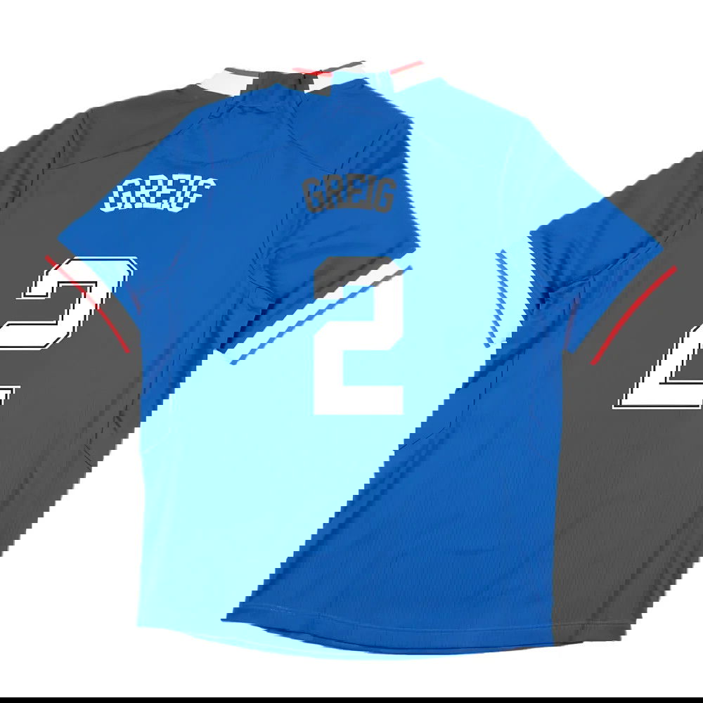 2022-2023 Rangers Home Pro Jersey (Kids) (GREIG 2)