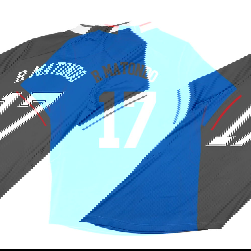 2022-2023 Rangers Home Pro Jersey (Kids) (R MATONDO 17)