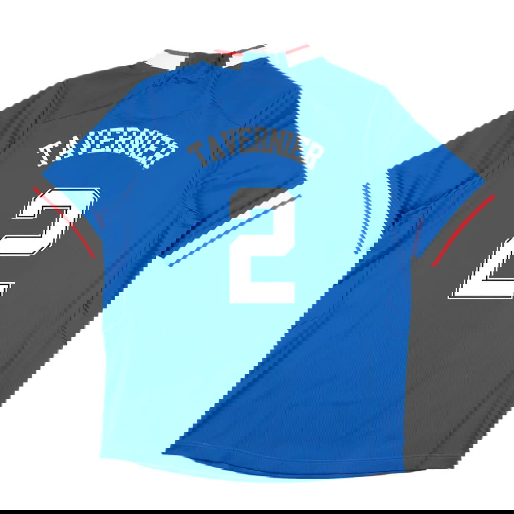 2022-2023 Rangers Home Pro Jersey (Kids) (TAVERNIER 2)