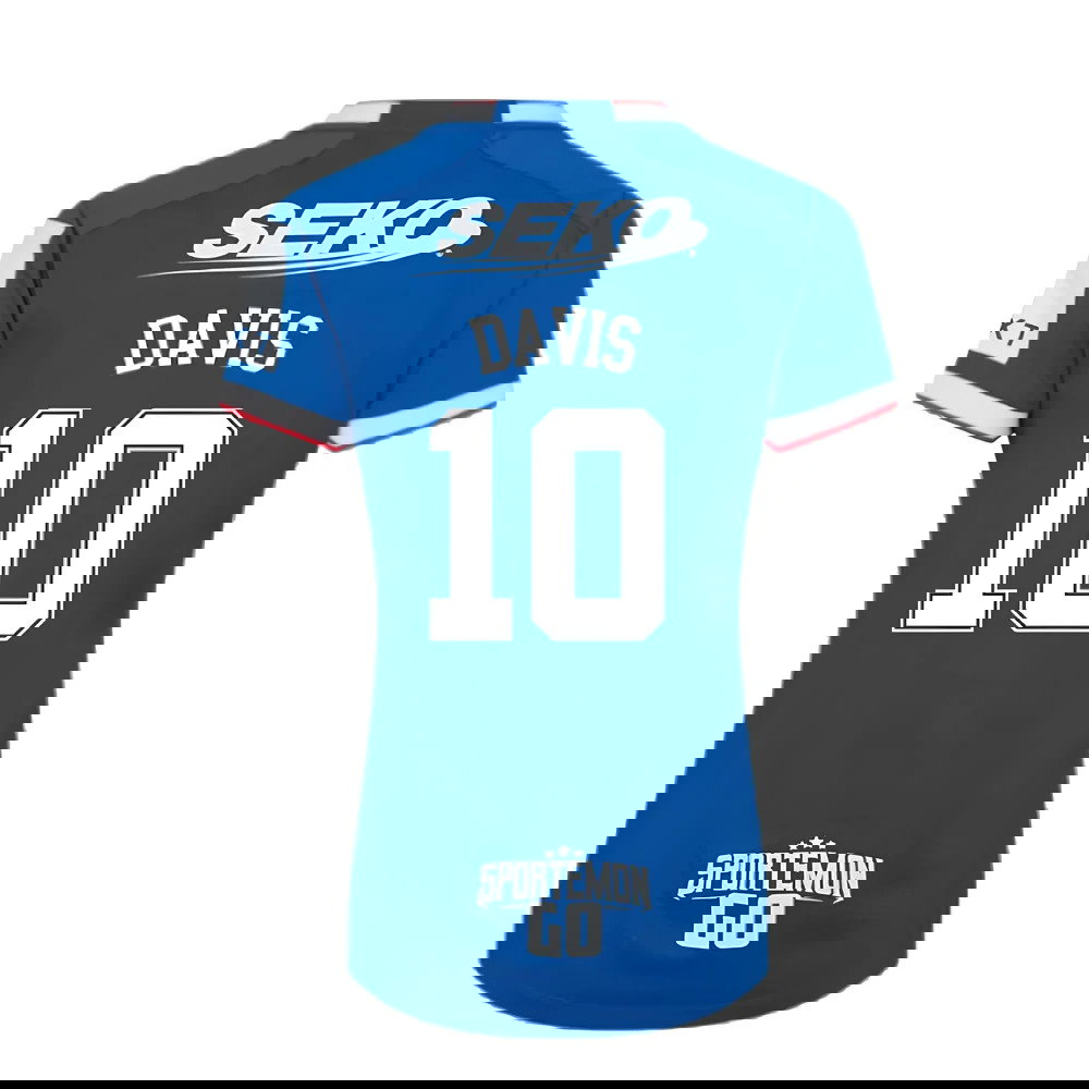 2022-2023 Rangers Home Shirt (Ladies) (DAVIS 10)