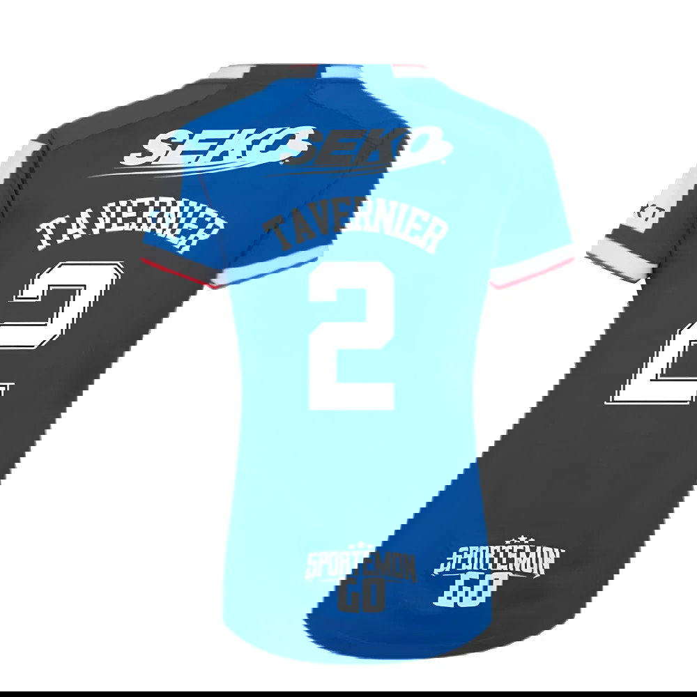 2022-2023 Rangers Home Shirt (Ladies) (TAVERNIER 2)