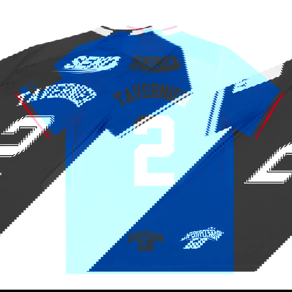 2022-2023 Rangers Home Shirt (TAVERNIER 2)