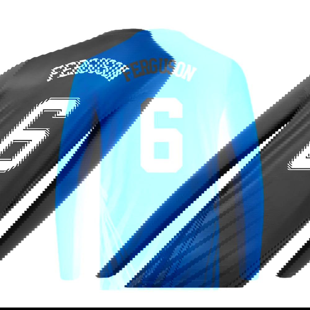 2022-2023 Rangers Long Sleeve Training Tee (Blue) (FERGUSON 6)