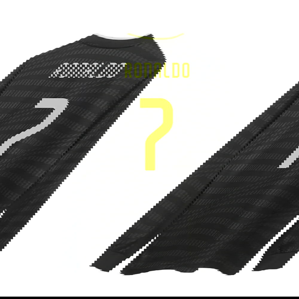 2022-2023 Real Madrid Authentic Long Sleeve Third Shirt (RONALDO 7)