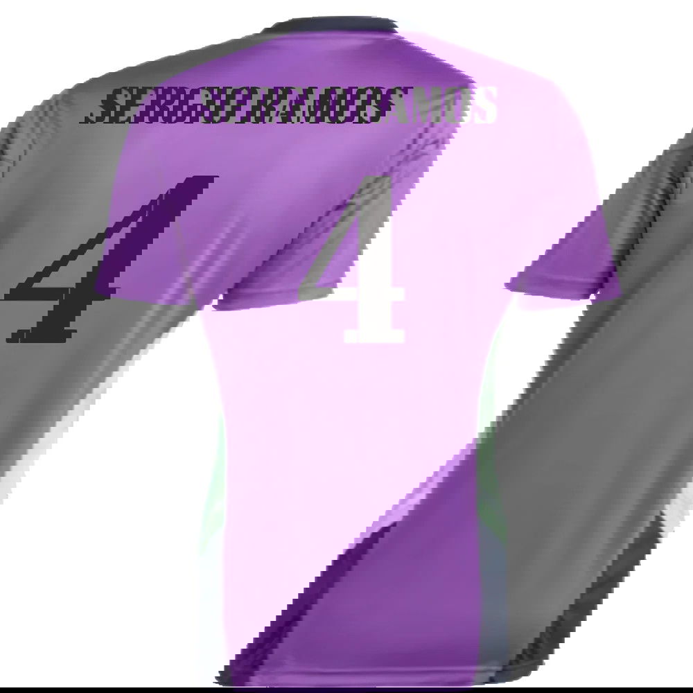 2022-2023 Real Madrid Condivo Training Jersey (Purple) (SERGIO RAMOS 4)