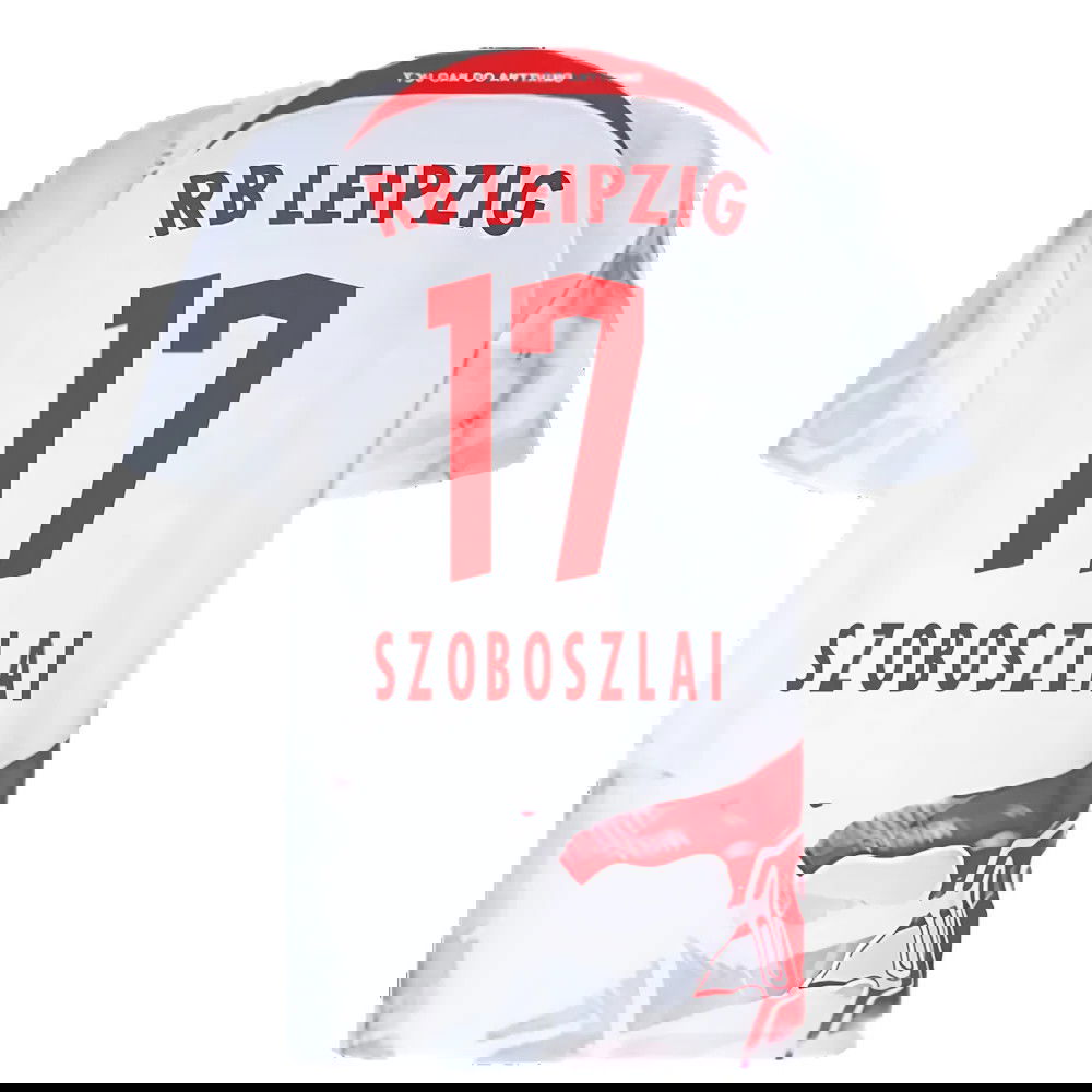 2022-2023 Red Bull Leipzig Home Shirt (White) (SZOBOSZLAI 17)
