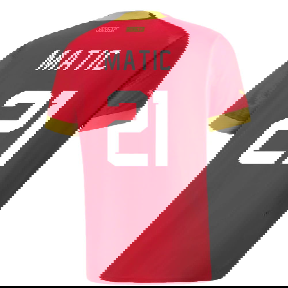 2022-2023 Serbia Home Shirt (MATIC 21)