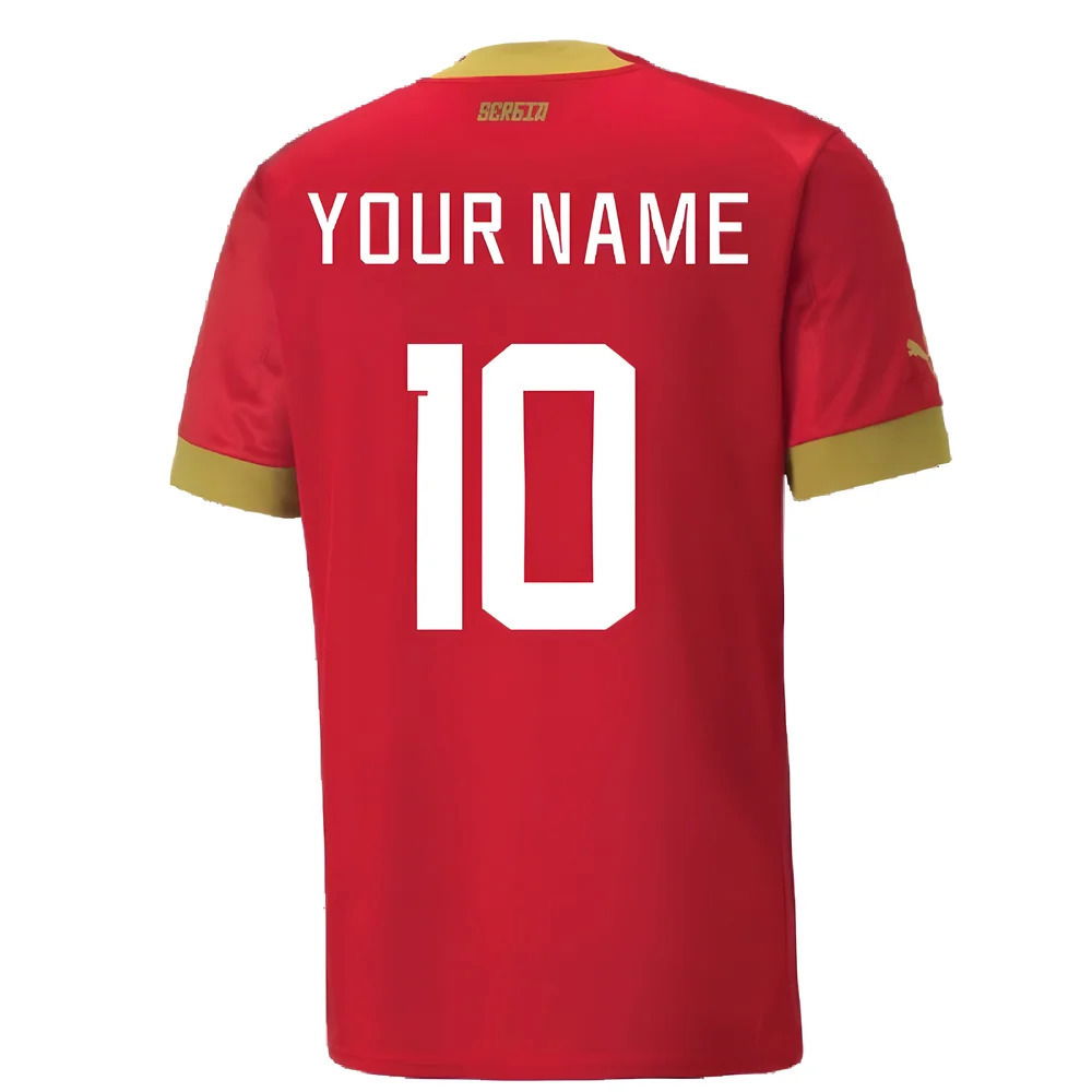 2022-2023 Serbia Home Shirt (Your Name)