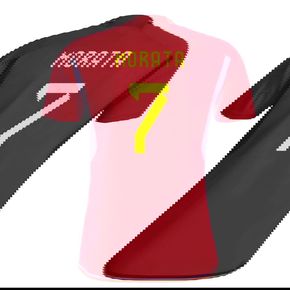 2022-2023 Spain Home Shirt (MORATA 7)