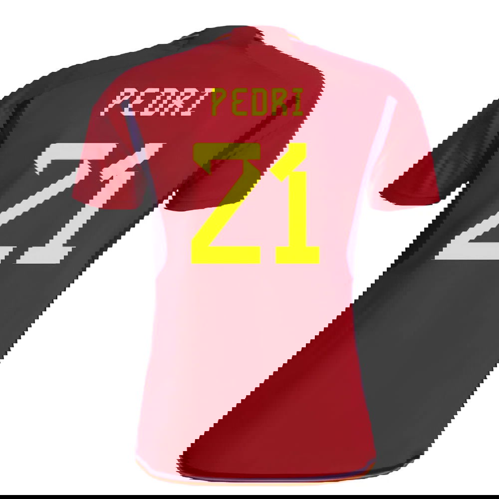 2022-2023 Spain Home Shirt (PEDRI 21)