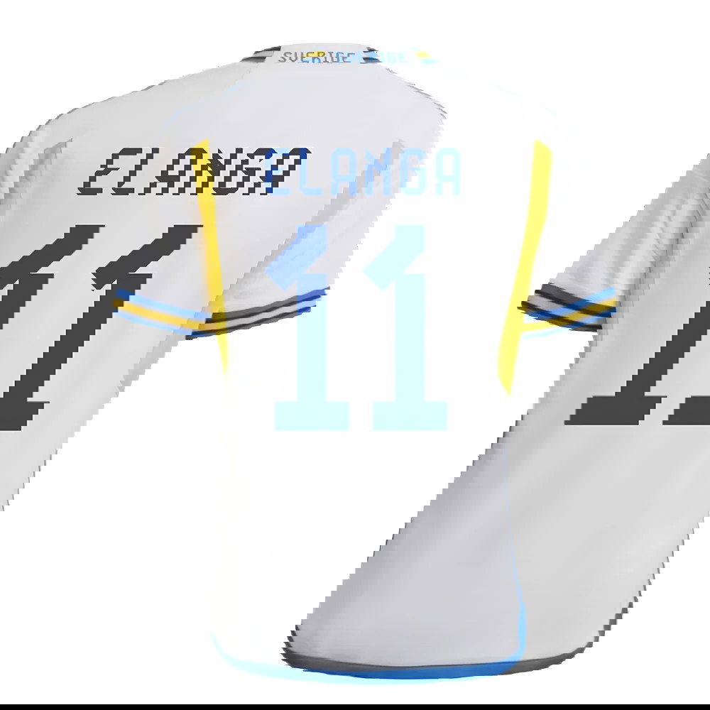 2022-2023 Sweden Away Shirt (Kids) (ELANGA 11)