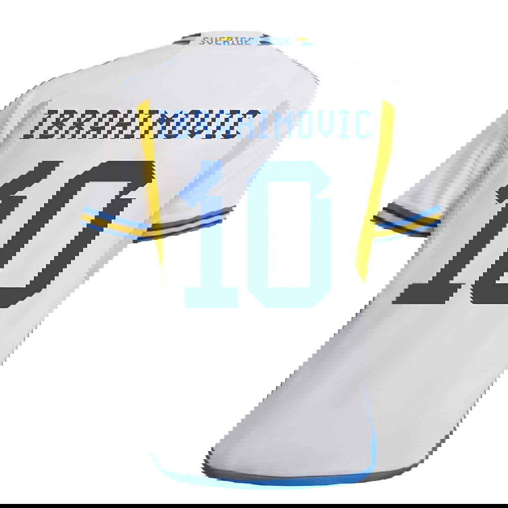 2022-2023 Sweden Away Shirt (Kids) (IBRAHIMOVIC 10)