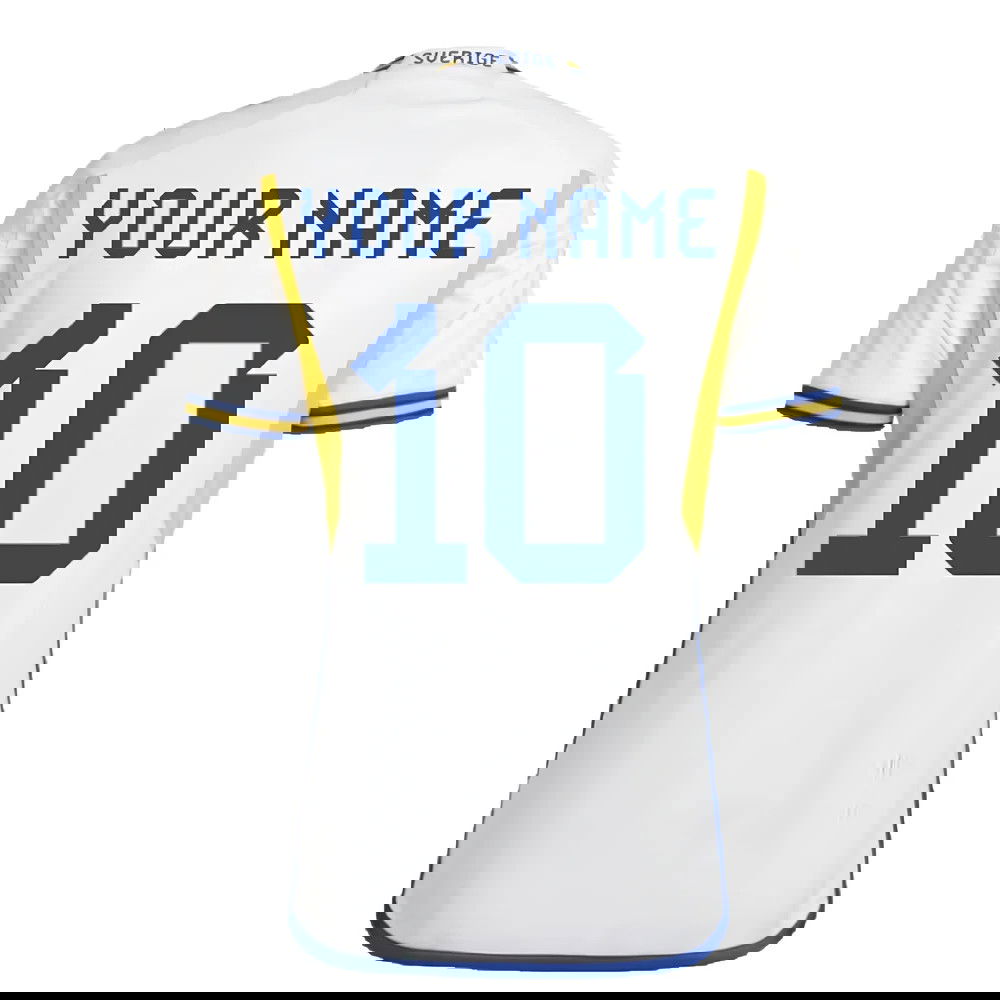 2022-2023 Sweden Away Shirt (Your Name)