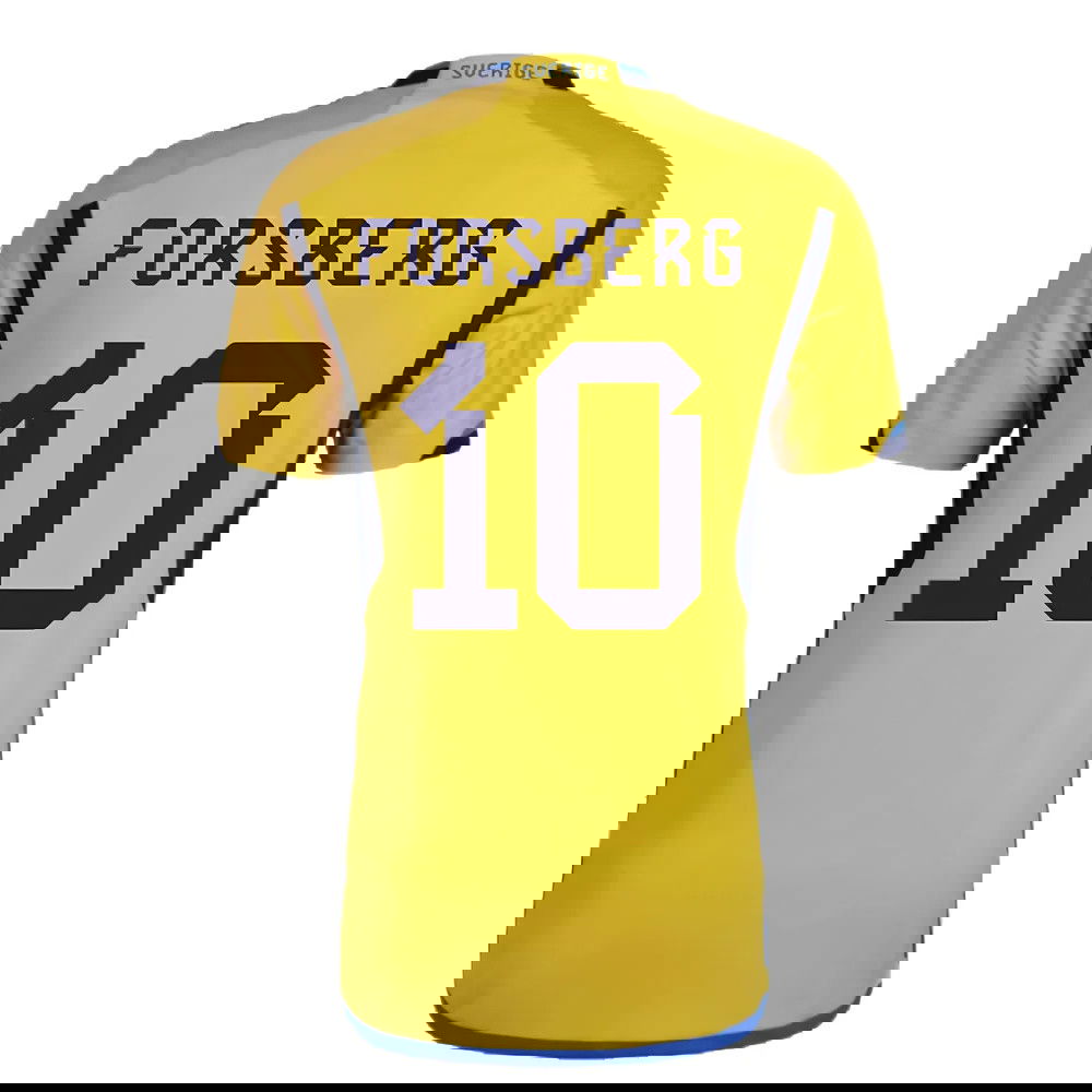 2022-2023 Sweden Home Shirt (FORSBERG 10)