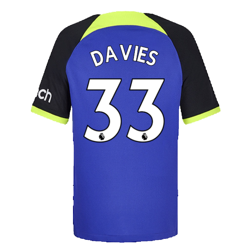 2022-2023 Tottenham Away Shirt (Kids) (DAVIES 33)