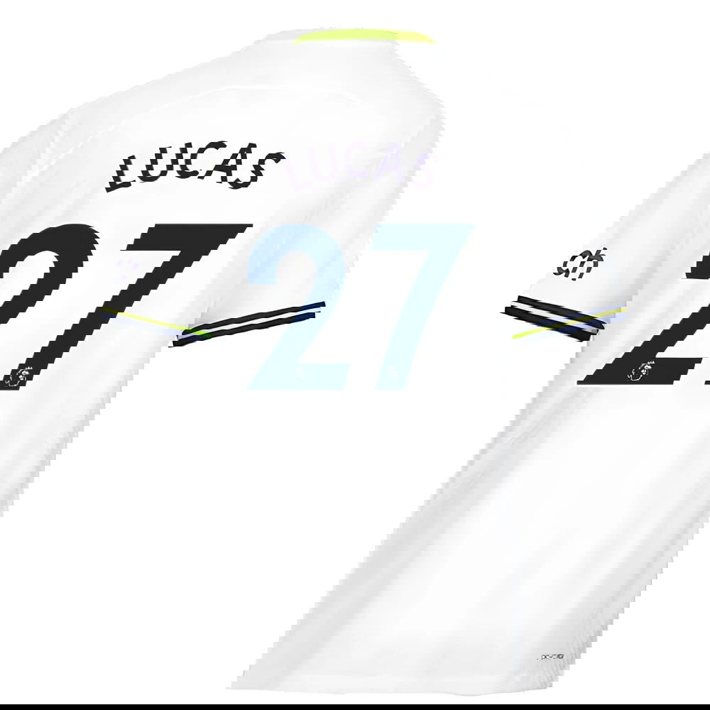 2022-2023 Tottenham Vapor Home Shirt (LUCAS 27)