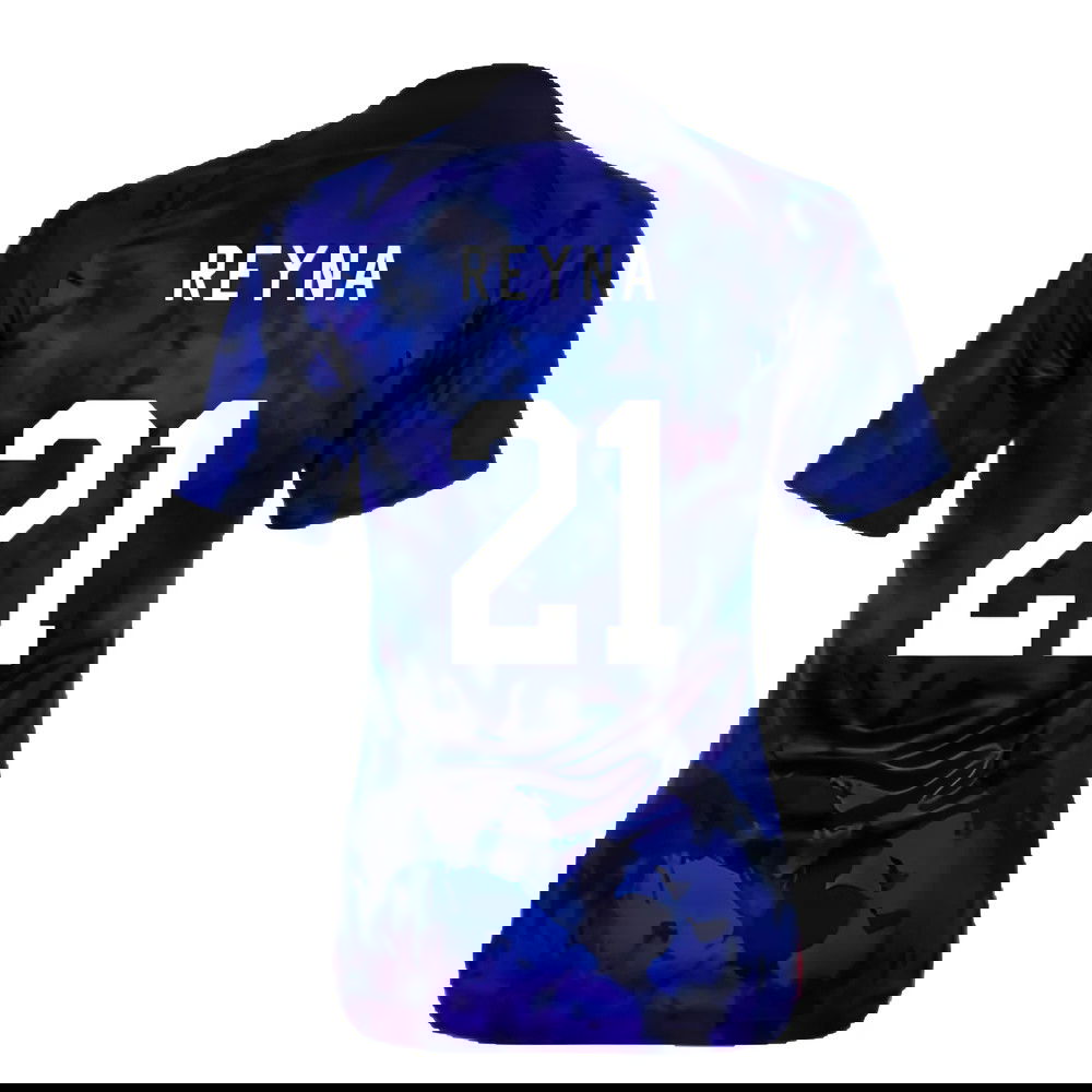 2022-2023 USA Away Football Shirt (Womens) (REYNA 21)