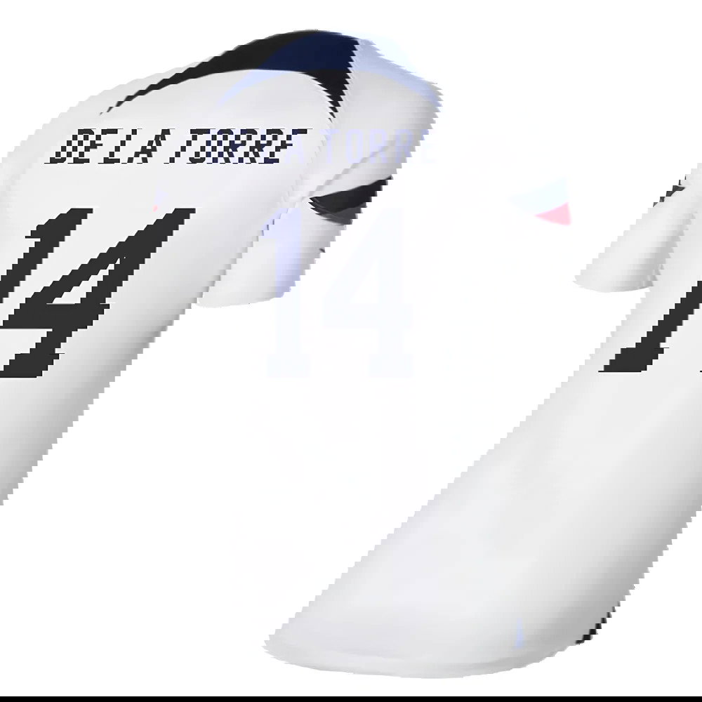 2022-2023 USA Home Shirt (Ladies) (DE LA TORRE 14)