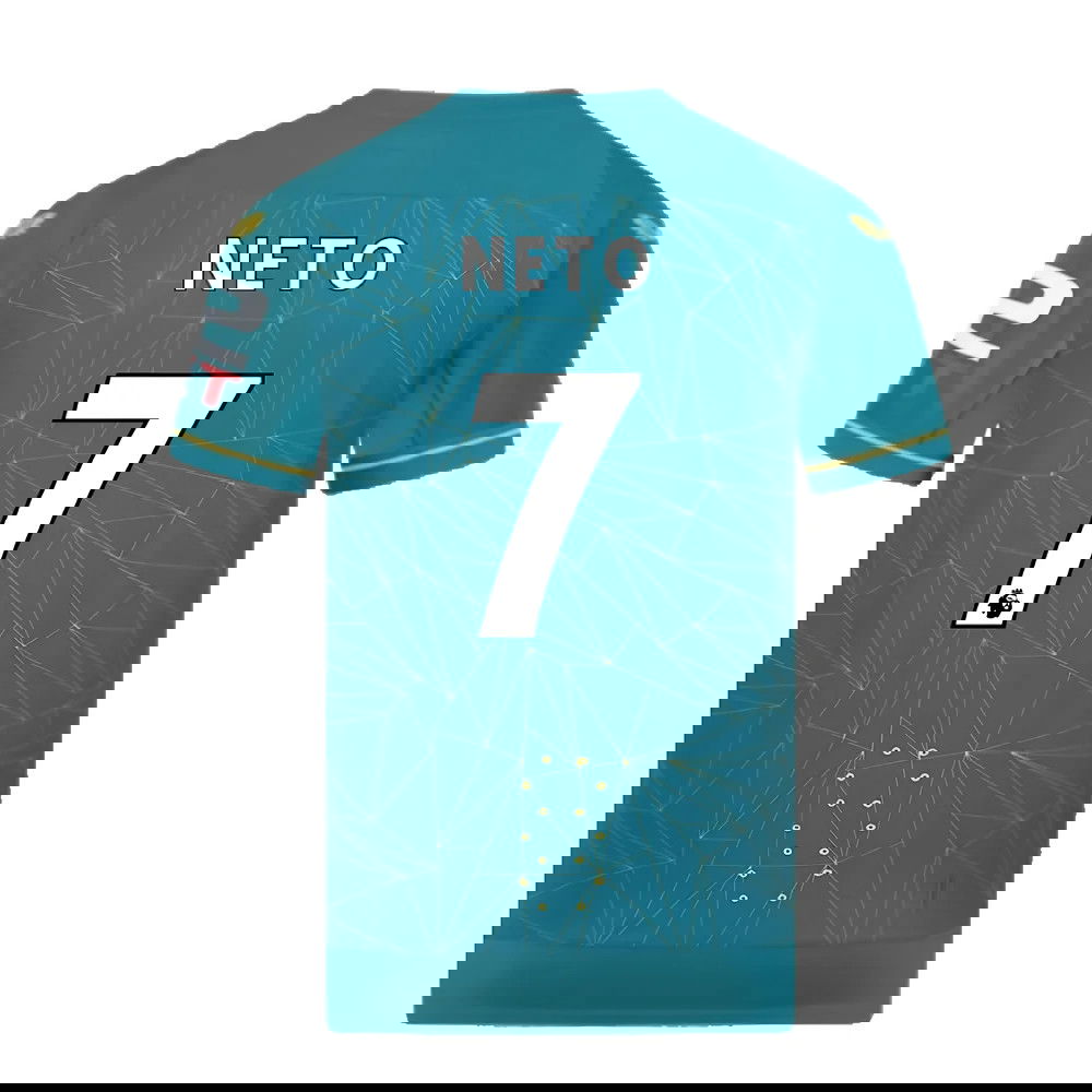 2022-2023 Wolves Away Pro Jersey (NETO 7)