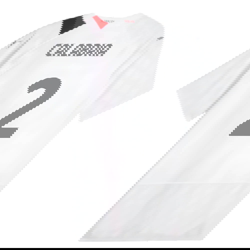 2023-2024 AC Milan Away Authentic Shirt (Calabria 2)