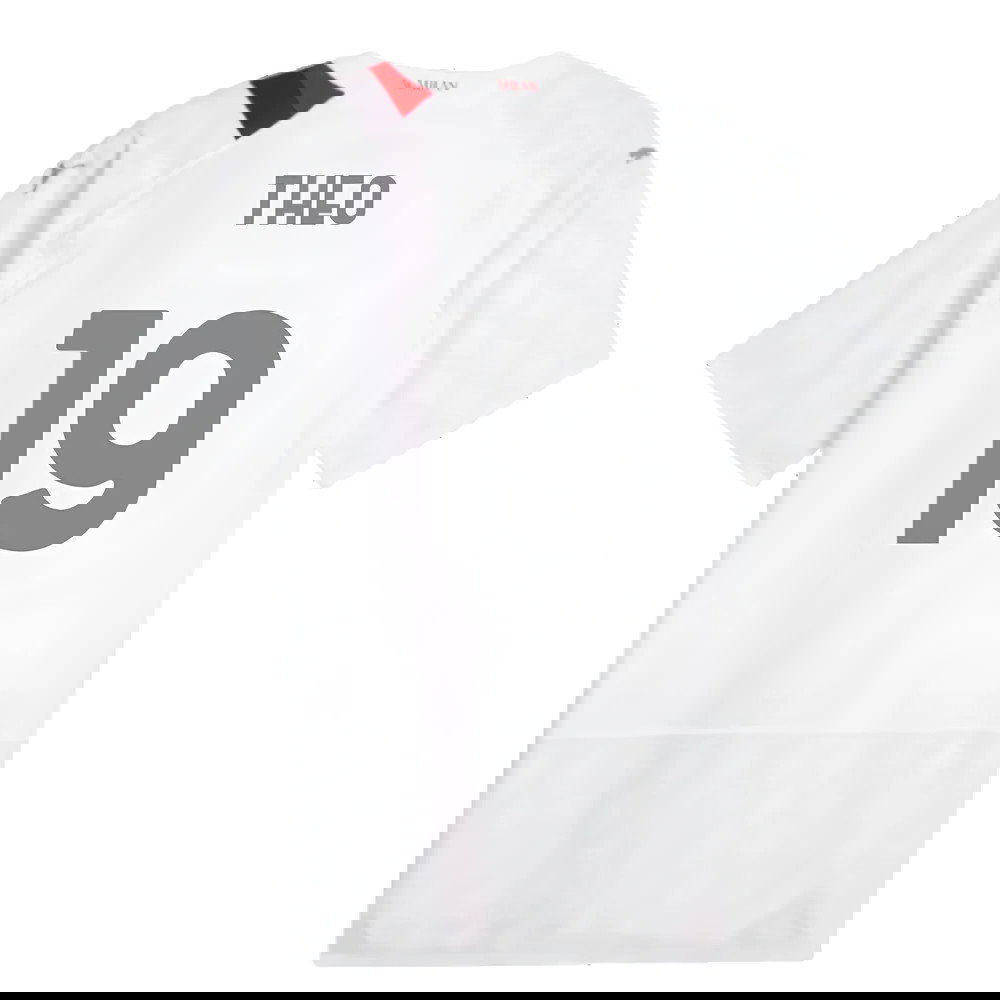 2023-2024 AC Milan Away Authentic Shirt (Theo 19)
