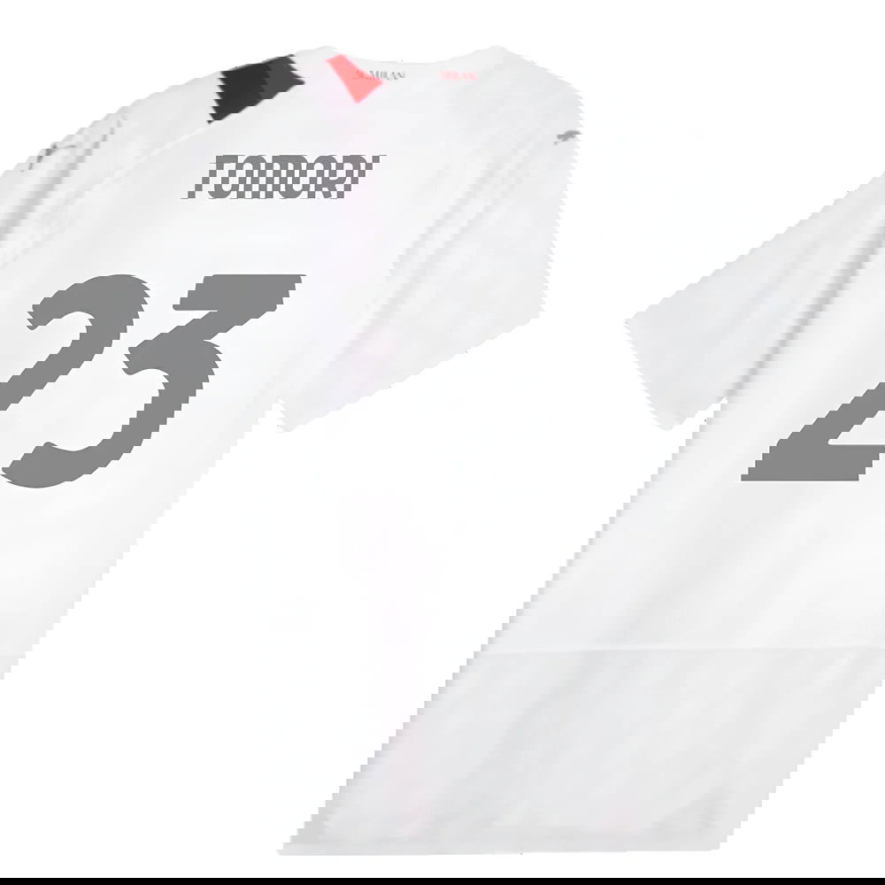 2023-2024 AC Milan Away Authentic Shirt (Tomori 23)