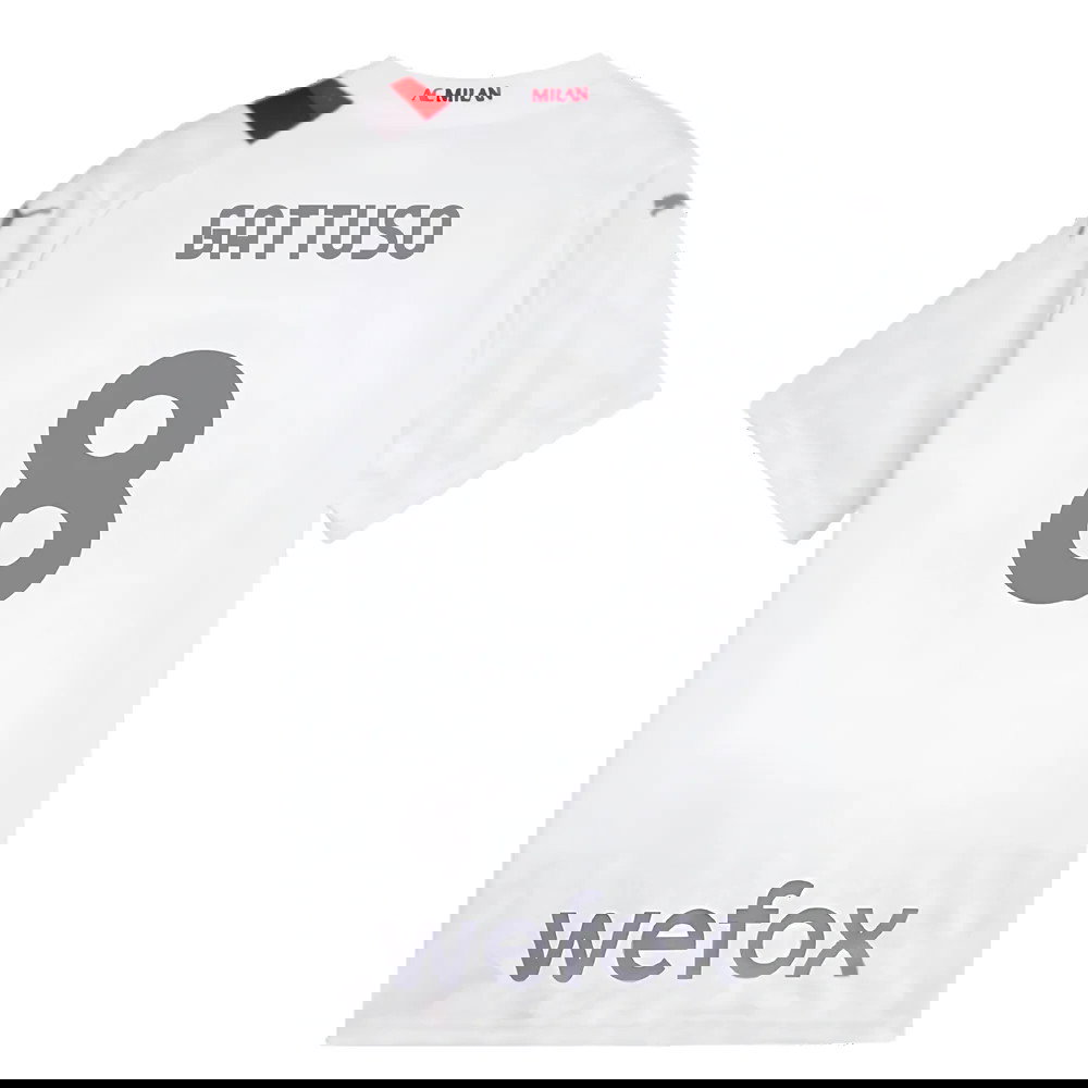 2023-2024 AC Milan Away Shirt (Kids) (Gattuso 8)