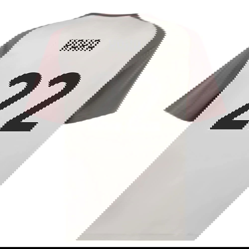 2023-2024 AC Milan Casuals Tee (Light Grey) (Kaka 22)