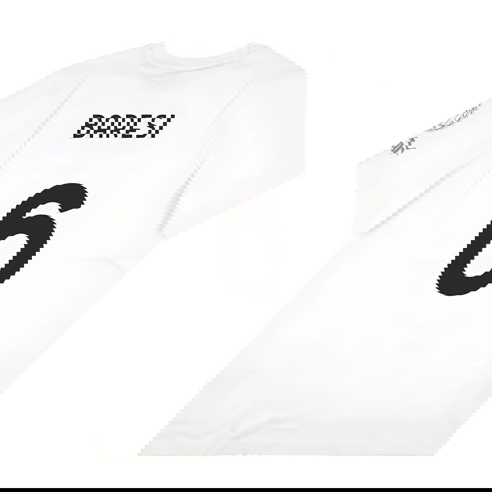 2023-2024 AC Milan FtblCore Graphic Tee (Grey) (Baresi 6)