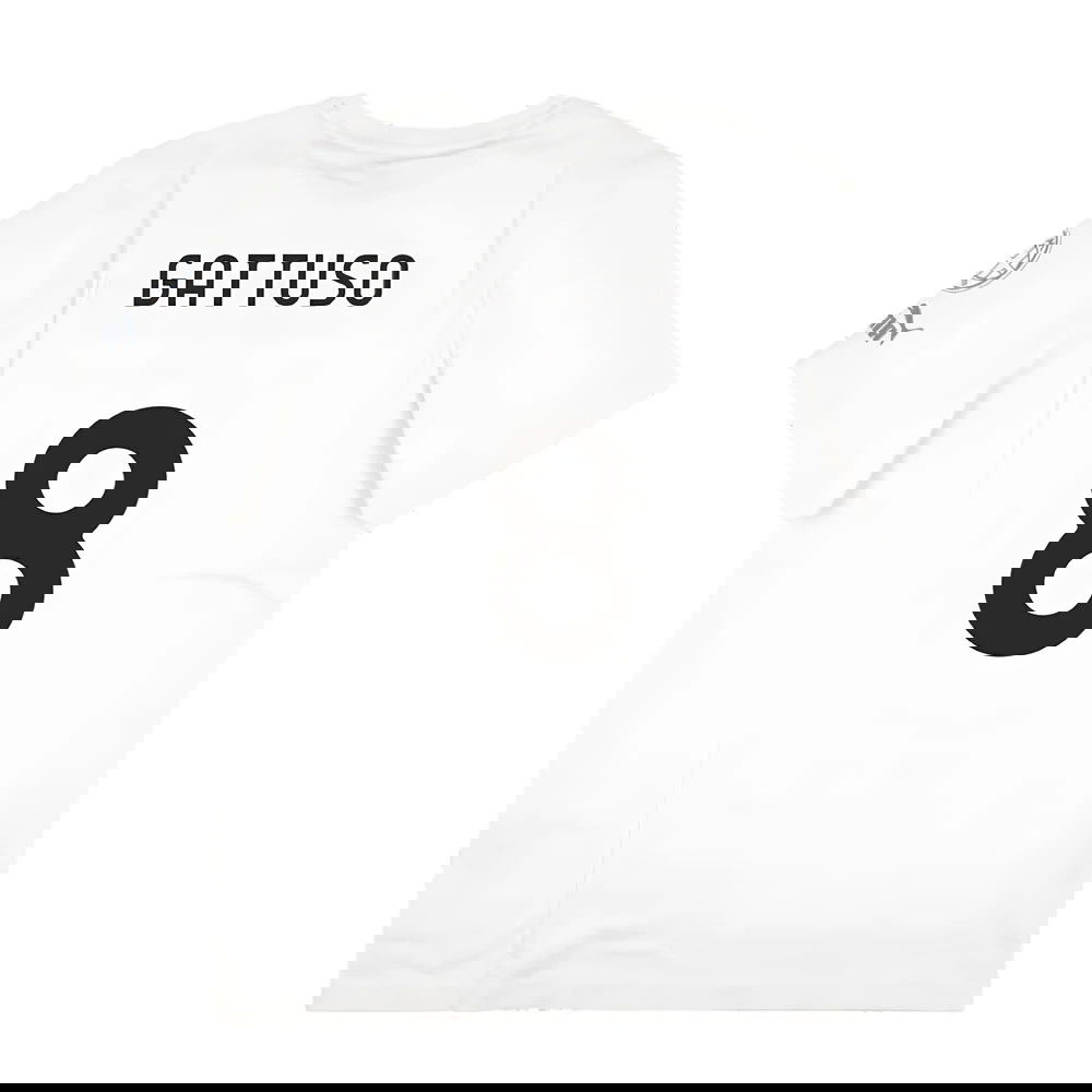 2023-2024 AC Milan FtblCore Graphic Tee (Grey) (Gattuso 8)