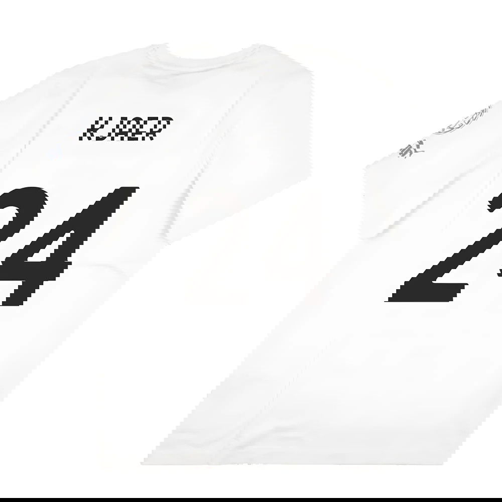 2023-2024 AC Milan FtblCore Graphic Tee (Grey) (Kjaer 24)