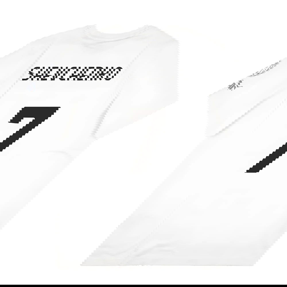 2023-2024 AC Milan FtblCore Graphic Tee (Grey) (Shevchenko 7)