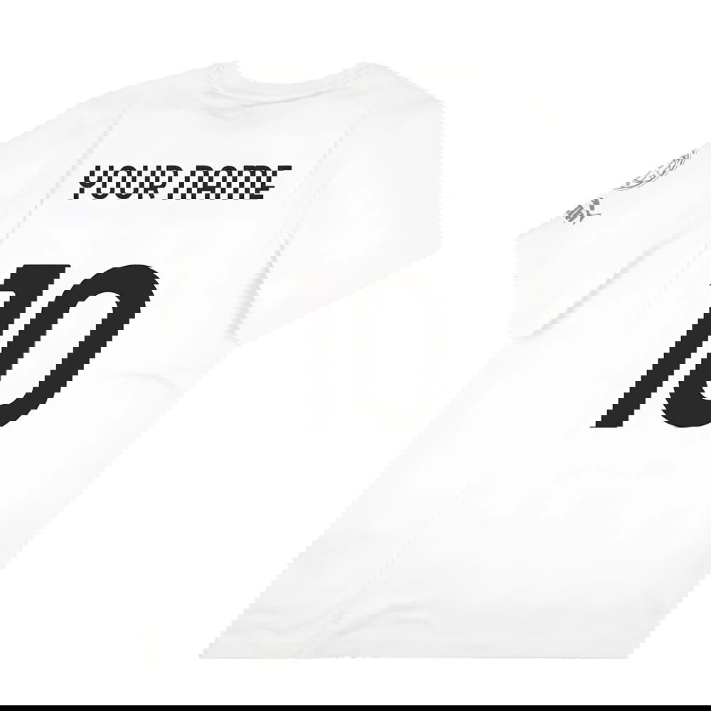 2023-2024 AC Milan FtblCore Graphic Tee (Grey) (Your Name)