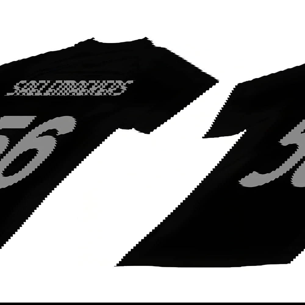 2023-2024 AC Milan Pre-Match Jersey (Black) (Saelemaekers 56)