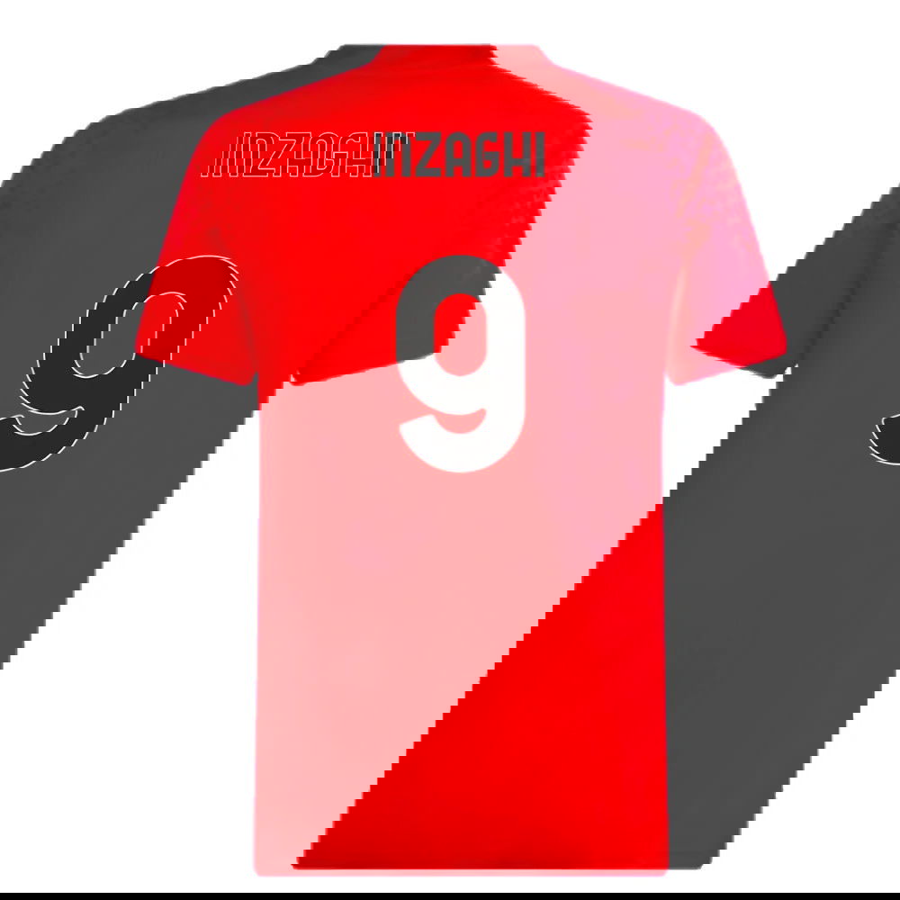 2023-2024 AC Milan Training Jersey (Red) (Inzaghi 9)