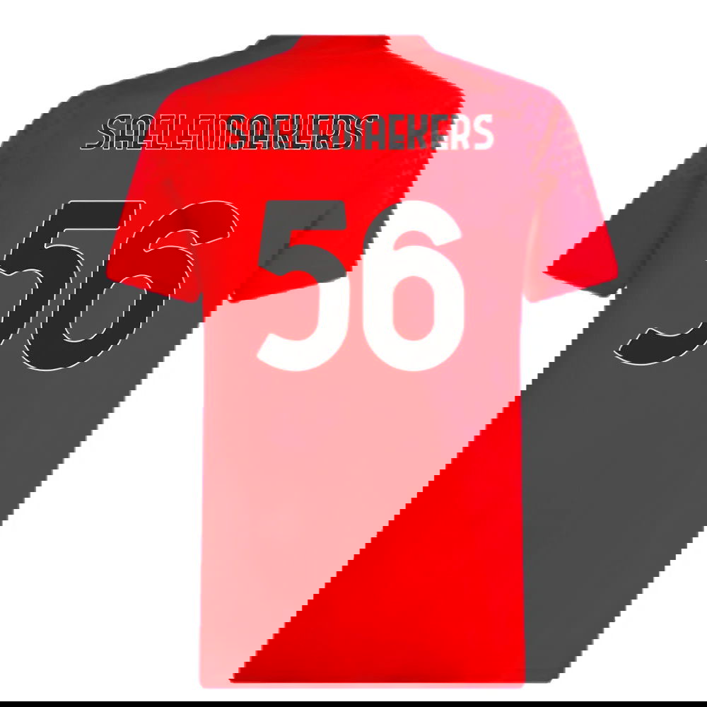 2023-2024 AC Milan Training Jersey (Red) (Saelemaekers 56)