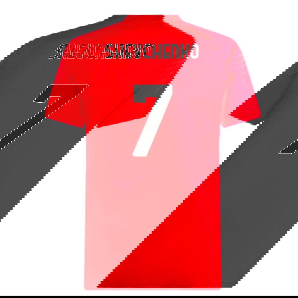 2023-2024 AC Milan Training Jersey (Red) (Shevchenko 7)