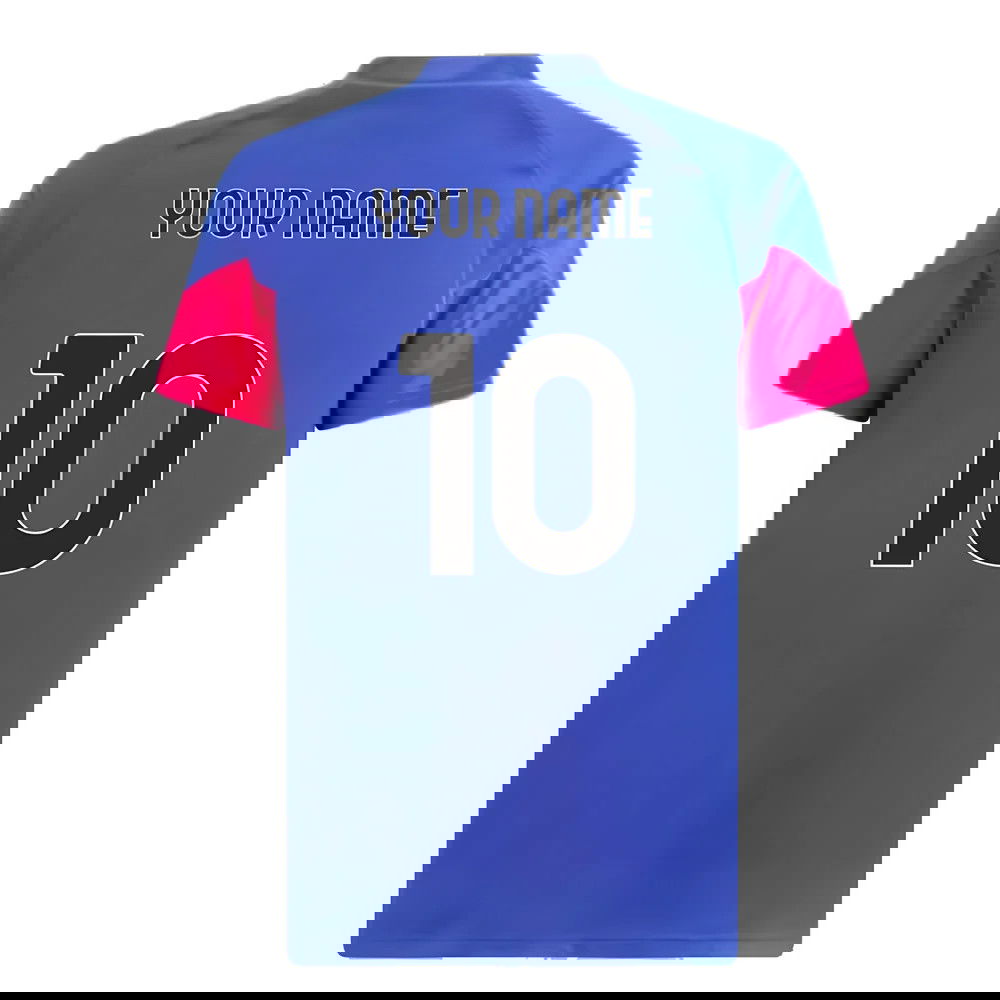 2023-2024 AC Milan Training Jersey (Royal Sapphire) (Your Name)