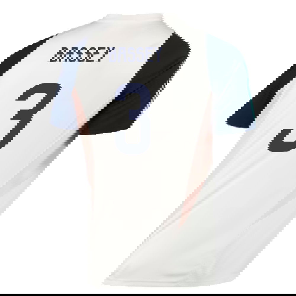 2023-2024 Ajax Training Jersey (White) (BASSEY 3)