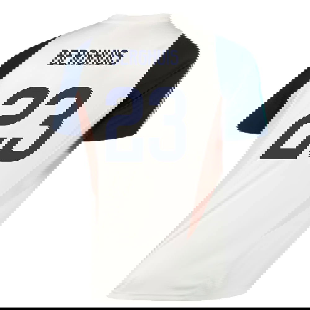 2023-2024 Ajax Training Jersey (White) (BERGHUIS 23)