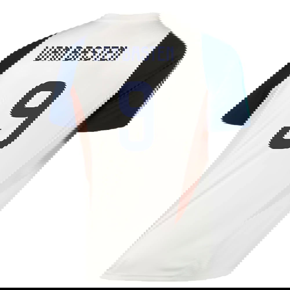 2023-2024 Ajax Training Jersey (White) (VAN BASTEN 9)