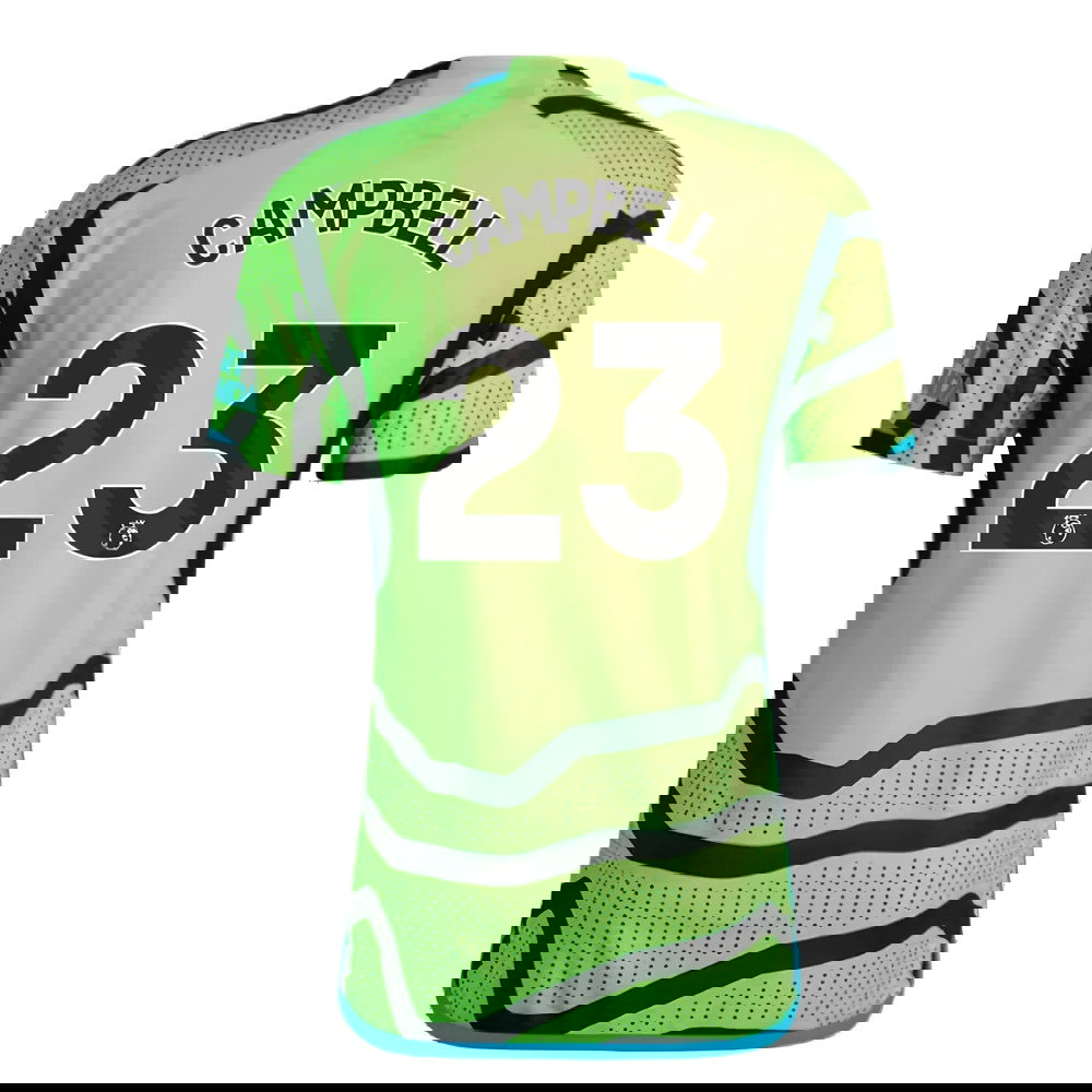 2023-2024 Arsenal Authentic Away Shirt (Campbell 23)