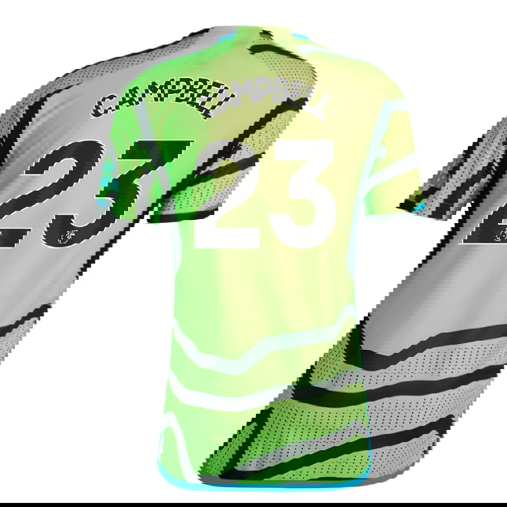 2023-2024 Arsenal Authentic Away Shirt (Campbell 23)